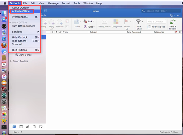 activate office 2016 for mac